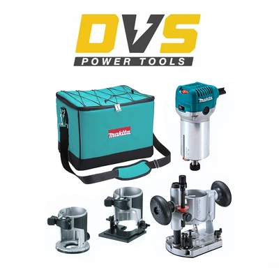 £161.58 • Buy Makita RT0700CX2/1 Power Router/Trimmer With Tilt And 4 Bases