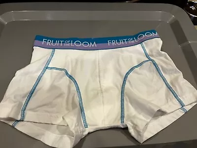 Vintage Mens Fruit Of The Loom Boxer Briefs Trunks Very Unique Size Small • $10.99