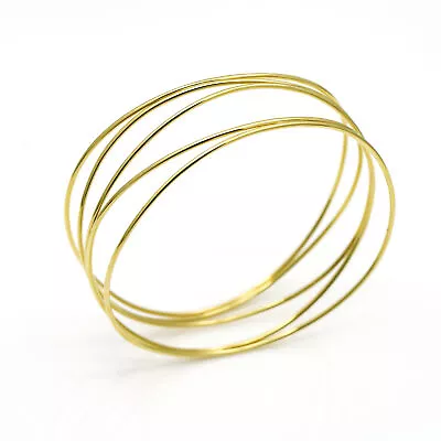 Tiffany & Co. Elsa Peretti Five-Row Wave Bangle Bracelet In 18k Yellow Gold • $3250