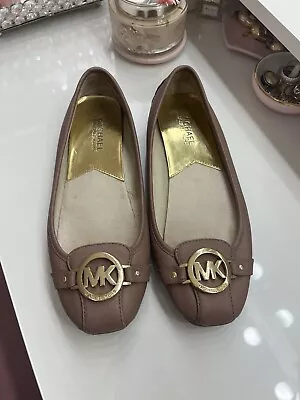 Michael Kors Ballet Flat Shoes Womens Size 9M Mauve Slip On • $28