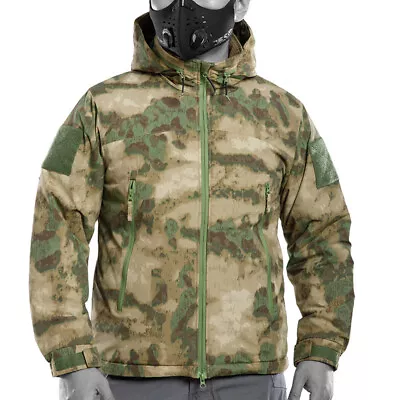 Waterproof Men's L7 Tactical Jacket Winter Army Military Windbreaker Camo Hiking • $71.24