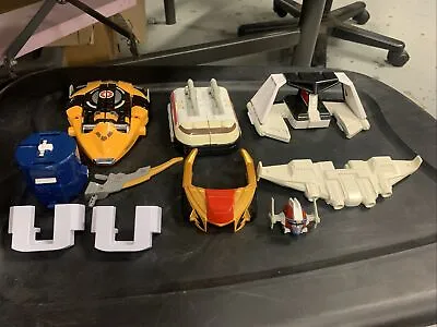 POWER RANGERS IN SPACE Lot:  MEGA Winger Voyager Mega Zord Parts Lot • $85