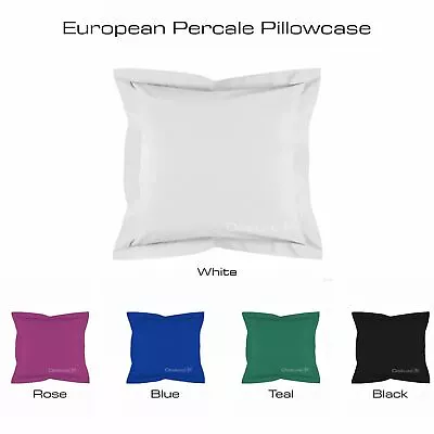 100% Cotton Percale European Pillowcase Pillow Case • $15.50