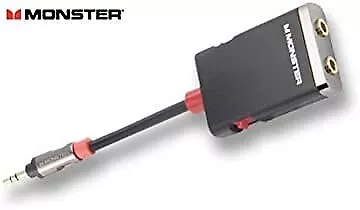 Monster Isplitter 1000 Splitter For MP3'S Smartphones And Tablets Black 1E • $7.22