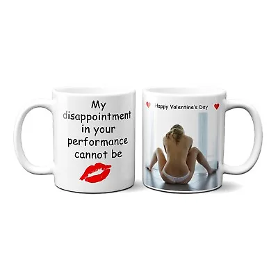 $23.95 • Buy Funny Love Mug Valentine's Day Gift For Him Or Her Disappointment