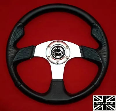 13.5  Vinyl Sport Steering Wheel & Hub. Fits MG Midget 68-69 • $189.95