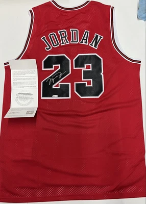 $19990 • Buy MICHAEL JORDAN Signed Jersey Red M&N 1997-98 HWC Authentic UDA #BAM23800
