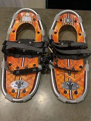 Yukon Charlie's Mtn. Goat Child's Snow Shoes 7x16 Orange • $22