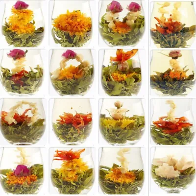 $20.56 • Buy Lot Of 20 Types Handmade Blooming Flower Tea Beautiful Herbal Balls Wedding Gift