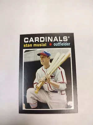 2013 Topps Update 1971 Mini Stan Musial Cardinals #TM27 (PWE) • $3.23