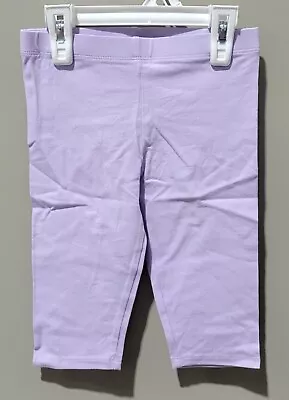 Toddler Girl's Size 4T Lavender Light Purple Capri Leggings Cotton & Spandex • $12.95