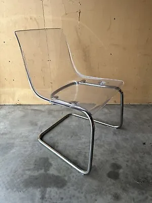 Ikea Clear Tobias Chair - Used • $45