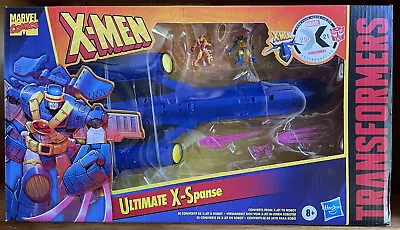 New Hasbro Marvel X-Men Transformers Mash Up Ultimate X-Spance Black Bird MISB • $49.99