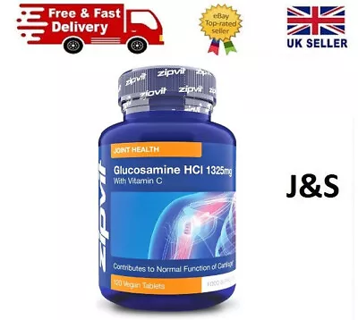 Glucosamine HCl 1325mg + Vitamin C -120 Tablets • £14.89