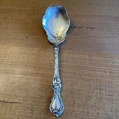 Antique Ornate 1835 R. Wallace PAT. MAY 12.02 Vegtable Serving Spoon • $11.99