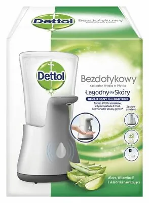 Dettol No Touch Hand Wash System Automatic Soap Dispenser With Reffil ALOE VERA • £24.99