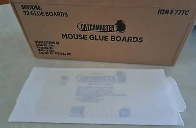72 Count Catchmaster 72TC Mouse Glue Boards  • $36