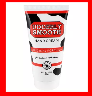 UDDERLY SMOOTH Lightly Scented Hand Cream Moisturizer Lotion 2 Oz Travel Purse!! • $7.19