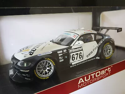 Autoart 1/18 2006 BMW Z4 Coupe #676 Team Schubert 80649 NEW 349 • $126.28