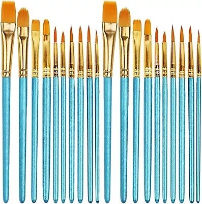 Acrylic & Oil Painting Suitable For Decorations Models Figurines Nail Art 20 Pcs • £7.49