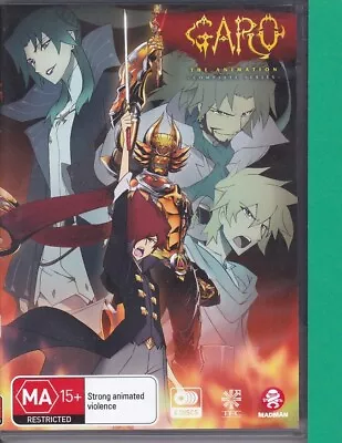 Garo The Animation The Complete Series (DVD 2014 4 Disc Set Region 4)  U4 • $66.50