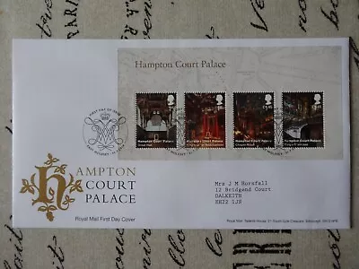 GB 2018 Hampton Court Palace Minisheet FDC • £2.99