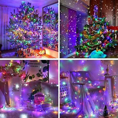 $7.95 • Buy Xmas LED Fairy String Lights Party Christmas Tree Waterproof Outdoor Home Decor
