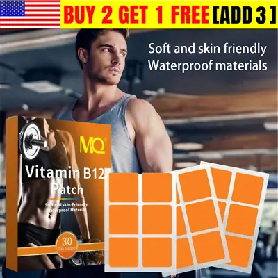 Vitamin B12 Energy Patches Enhance Focus Memory And Energy • $7.69