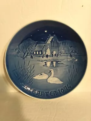 B&g Bing & Grondahl Copenhagen Denmark Jule-after 1974 Christmas Plate 7  No Box • $6.40