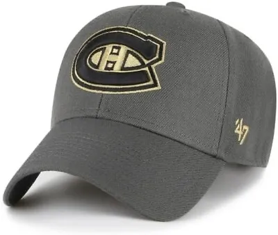 Montreal Canadiens 'NHL 47 Brand Smoke Show MVP Snapback Hat - Charcoal • $41.69