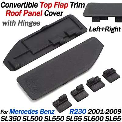 Convertible Top Flap Trim Roof Panel Cover For Mercedes R230 SL350 SL500 SL600 B • $31.49