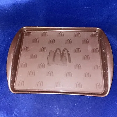 VTG McDonalds Brown Plastic Serving Eating Tray Fast Food Memorabilia Very Good • $16.49