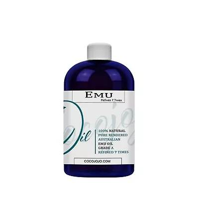 Emu Oil Australian 7x Refined Extra Strength 8 Oz Pharmaceutical Grade Skin Hair • $18.99