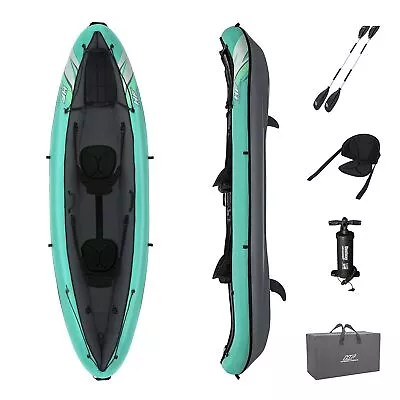 Bestway Hydro-Force 2-Person Ventura Elite Inflatable Kayak Set | Includes Kay • $352.99