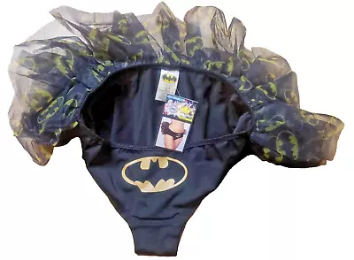 DC COMICS BATMAN Hipster Underwear Tutu Women's Small Cute New With Tags • $12.99