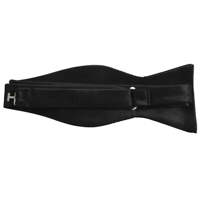  Tie Satin Bow Tie For Men - Black I3E96476 • $6.64