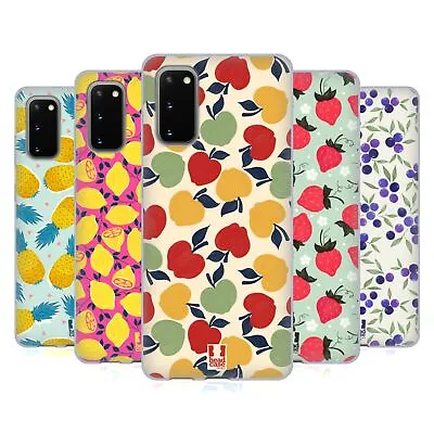 Head Case Designs Fruit Prints Soft Gel Case & Wallpaper For Samsung Phones 1 • £12.95