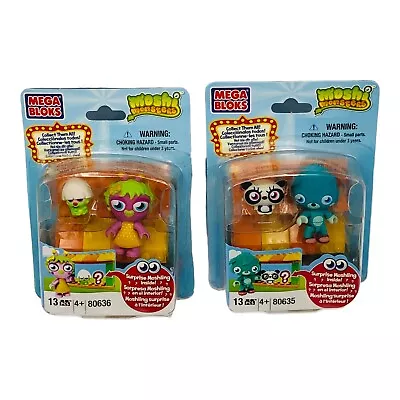 Moshi Monsters Mega Bloks Set 800635 Surprise Moshling Inside Lot Of 2 Packs NEW • $14.99