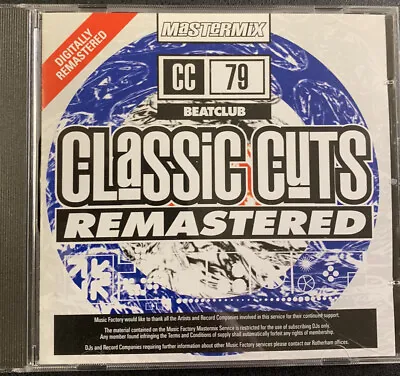 Mastermix Classic Cuts CD - Beatclub (CC79) • £6.95