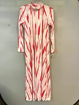 New Vintage Royal Maxi Lounging Pajamas Robe Polyester Size Large NWT Union Made • $13.99