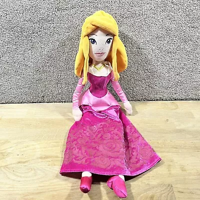 Disney Sleeping Beauty Aurora Doll Plush 12  Pink • £9.99