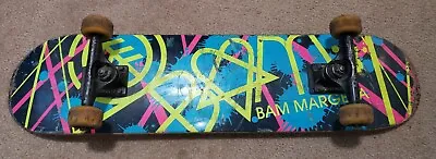 $99.99 • Buy Black Bam Margera Complete Skateboard Element With Bam Destruction Trucks
