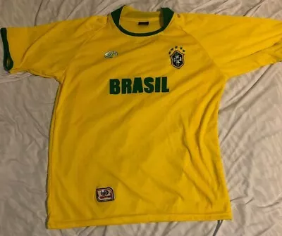 BRASIL BRAZIL Torres CBF FOOTBALL FUTBOL SOCCER JERSEY SHIRT SZ L LARGE  • $14.99