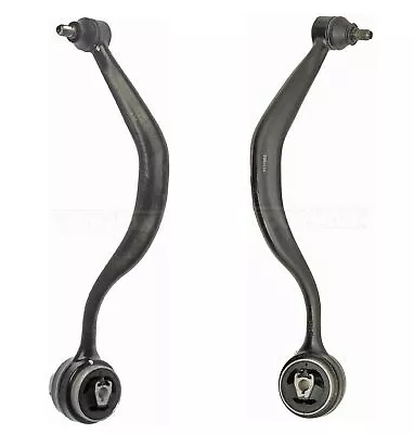 For BMW E38 Pair Set Of 2 Front Lower RearwardControl Arm & Ball Joints Dorman • $143.95