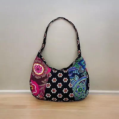 Vera Bradley Hobo 3 Pattern Carnaby Blue Rhapsody Pirouette Purse Retired 2009 • $20.50