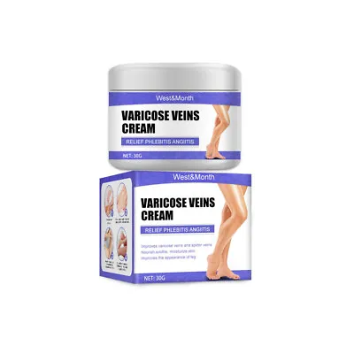 Vein Care Fading Cream Varicose Veins Cream For Legs Veins Herbal Ointment Safe • $7.40