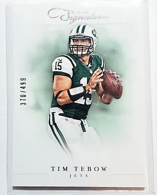 $10 • Buy 2012 Prime Signatures #11 Tim Tebow 370/499 JETS