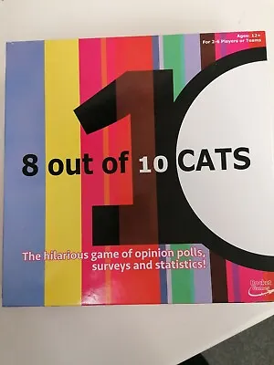 £8.79 • Buy 8 Out Of 10 Cats Board Game