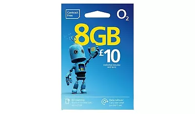 O2 NETWORK PAY AS YOU GO 02 SIM CARD SEALED UNLIMITED CALLS SMS JUST 99p BARGAIN • £0.99