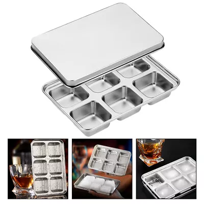 Large Ice Block Tray For Freezing Drinks And Beverages • £14.78